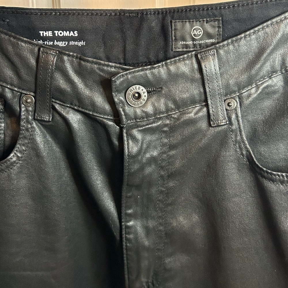 Adriano Goldschmied The Tomas Hi-Rise Baggy Straight Pant - Picture 2 of 4